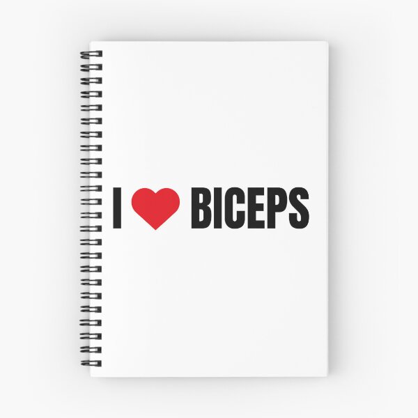 Aperçu de l'œuvre J'adore les biceps créée et vendue par DesignsByAdele.