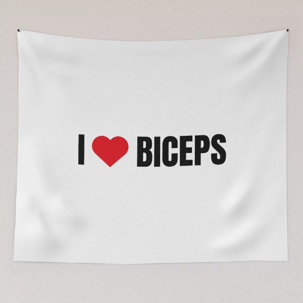 Item preview, I Love Biceps designed and sold by DesignsByAdele.