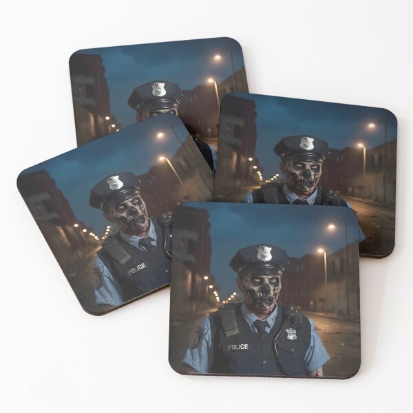 Item preview, Zombie Cop – Undead Law Enforcer of the Apocalypse designed and sold by PrometheusStyle.