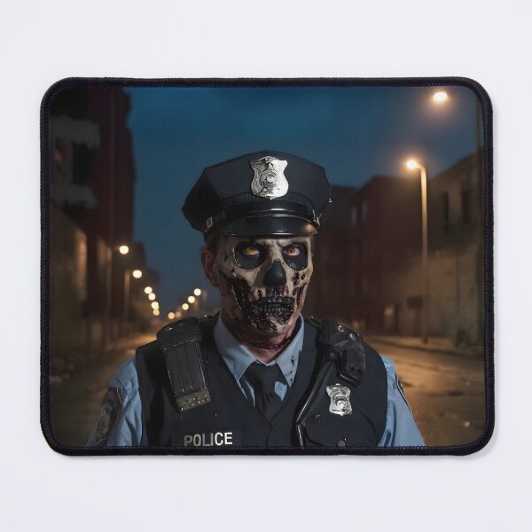 Item preview, Zombie Cop – Undead Law Enforcer of the Apocalypse designed and sold by PrometheusStyle.