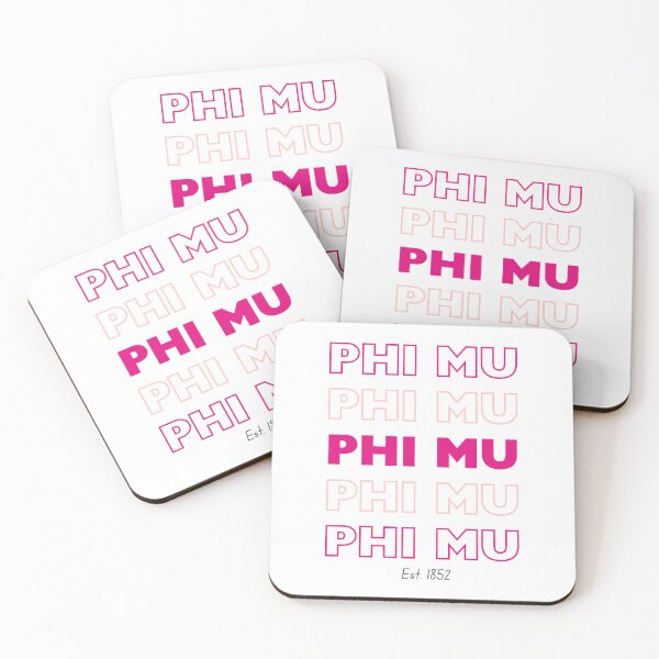 Item preview, Phi Mu Pink designed and sold by marinatrovatoo.