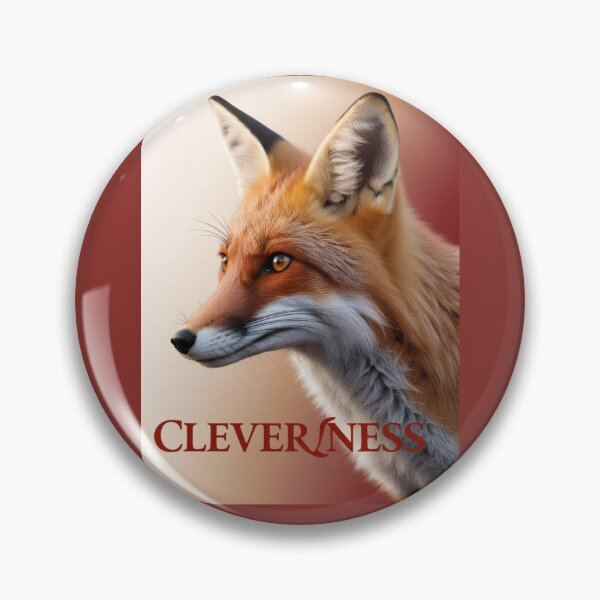 Item preview, Fox Cleverness - Intelligent and Strategic Design designed and sold by AIKNOCKTECK.