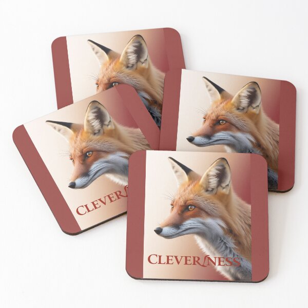 Item preview, Fox Cleverness - Intelligent and Strategic Design designed and sold by AIKNOCKTECK.