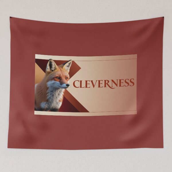Item preview, Fox Cleverness - Intelligent and Strategic Design designed and sold by AIKNOCKTECK.