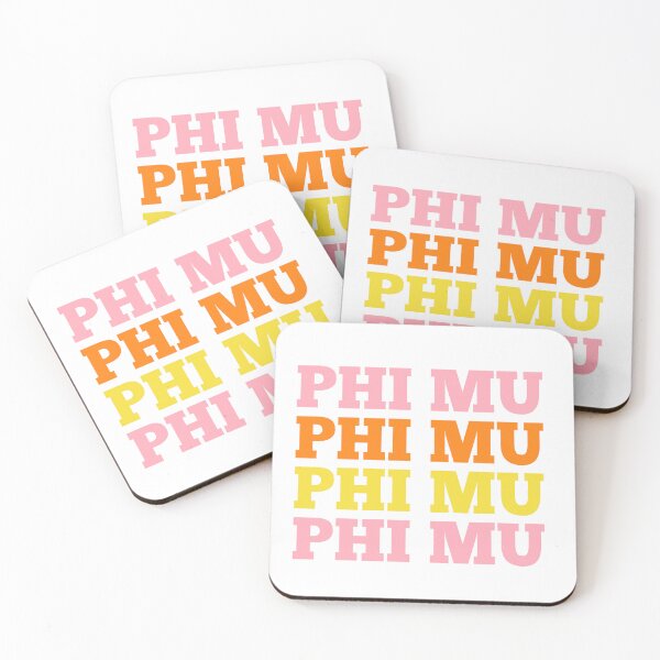 Item preview, Phi Mu sunset designed and sold by marinatrovatoo.