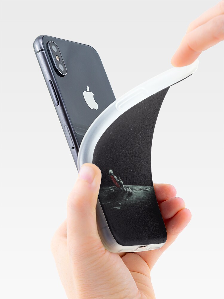 Alternate view of Space Chill iPhone Case