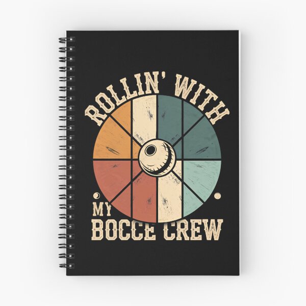Item preview, Rollin' With My Bocce Crew Funny Retro Vintage Design  designed and sold by ArtFromBeyond.