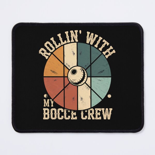 Item preview, Rollin' With My Bocce Crew Funny Retro Vintage Design  designed and sold by ArtFromBeyond.