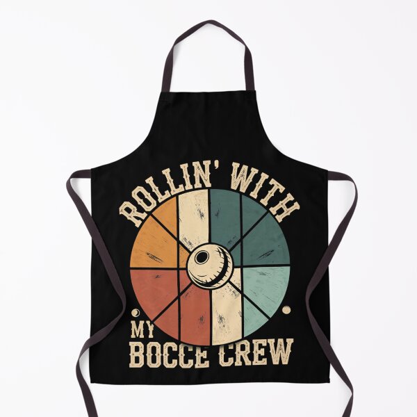 Item preview, Rollin' With My Bocce Crew Funny Retro Vintage Design  designed and sold by ArtFromBeyond.