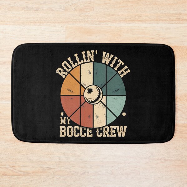 Item preview, Rollin' With My Bocce Crew Funny Retro Vintage Design  designed and sold by ArtFromBeyond.