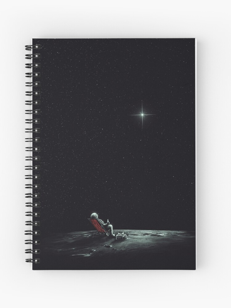 Thumbnail 1 of 3, Journal, Space Chill designed and sold by nicebleed.