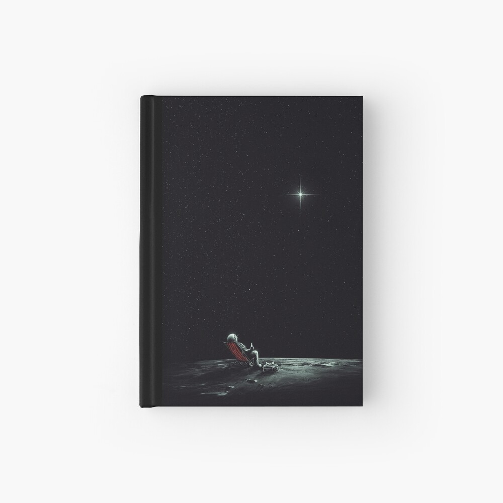 Space Chill Hardcover Journal