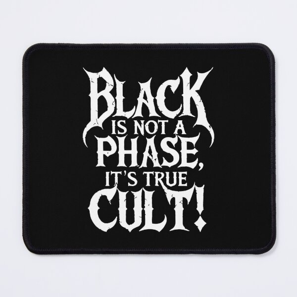 Item preview, black is not a phase its trve cvlt designed and sold by morhoth.