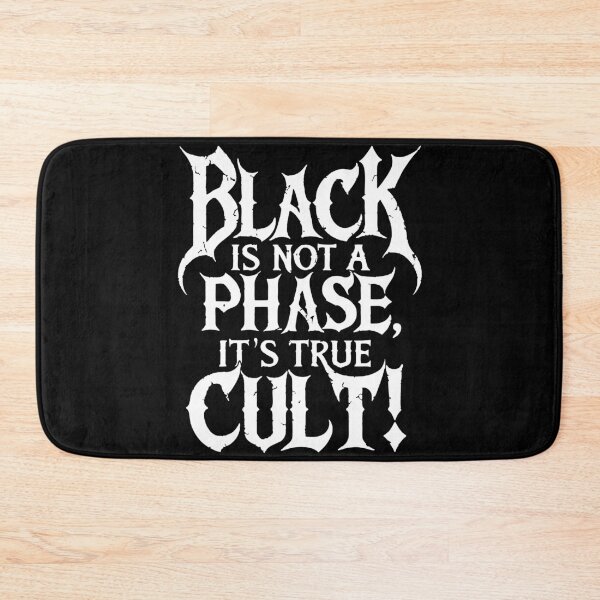 Item preview, black is not a phase its trve cvlt designed and sold by morhoth.