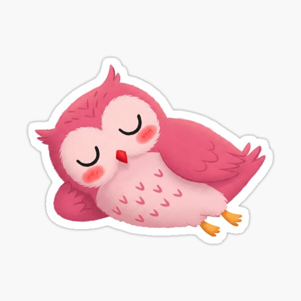 Item preview, The Dreams of Rosalie, the Pink Owl designed and sold by Memetitation.