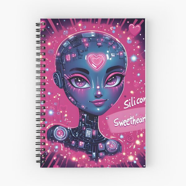 Item preview, Silicon Sweetheart designed and sold by AI-Only Creations.