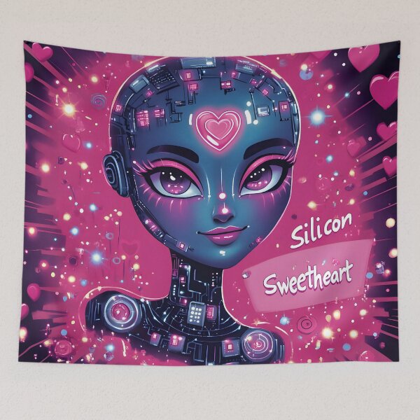 Item preview, Silicon Sweetheart designed and sold by AI-Only Creations.