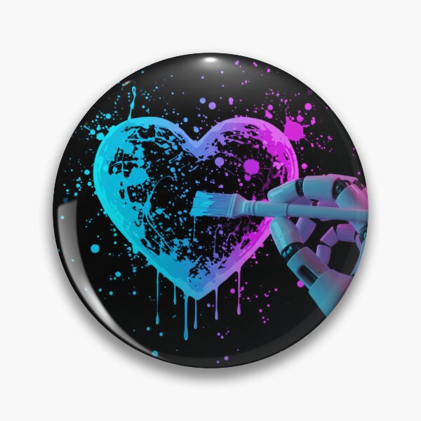 Item preview, Machine with a Heart: AI Artistic Expression designed and sold by HoruxDesign.