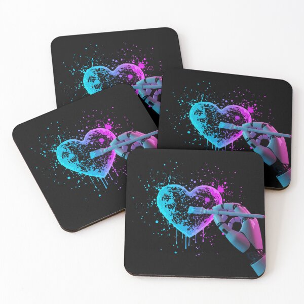 Item preview, Machine with a Heart: AI Artistic Expression designed and sold by HoruxDesign.