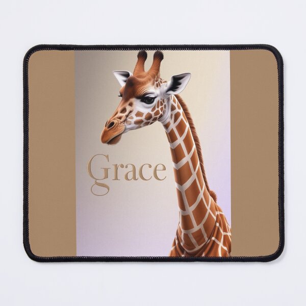 Item preview, Giraffe Grace - Elegant and Serene Design designed and sold by AIKNOCKTECK.