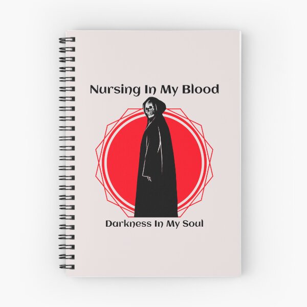 Item preview, Skeleton Nursing In My Blood Darkness In My Soul designed and sold by NANursing.