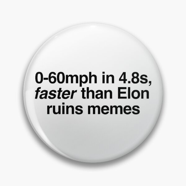 Item preview, Anti Elon Tesla bumper designed and sold by frozencoco.