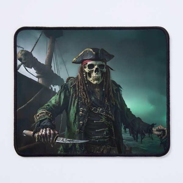 Item preview, Zombie Pirate – Undead Captain of the Cursed Seas designed and sold by PrometheusStyle.