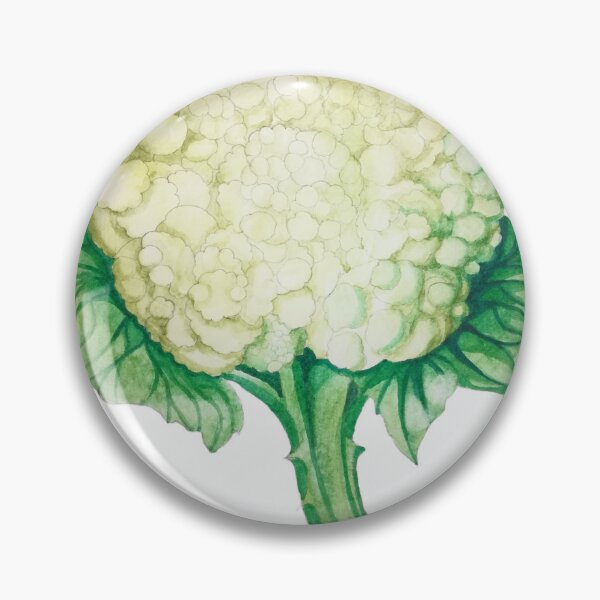 Item preview, Cauliflower drawing watercolour painting  designed and sold by esvb.