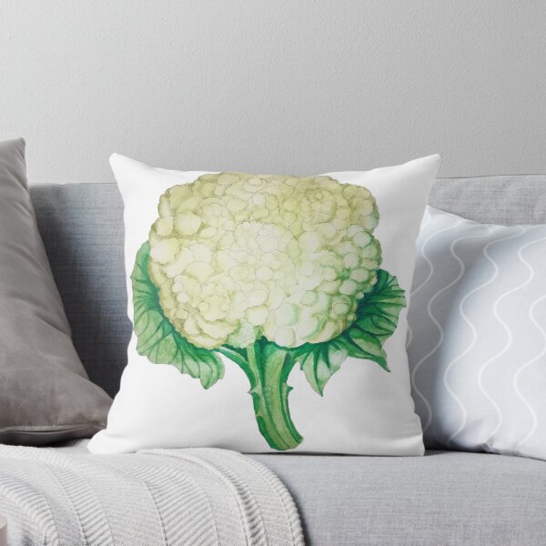 Item preview, Cauliflower drawing watercolour painting  designed and sold by esvb.