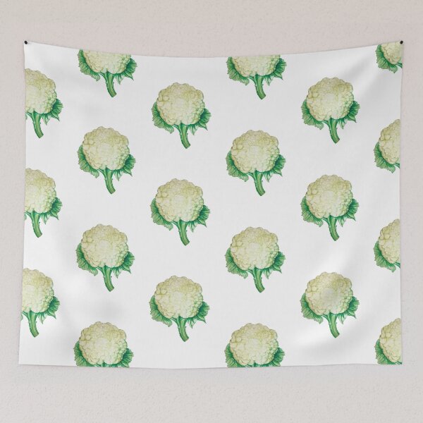 Item preview, Cauliflower drawing watercolour painting  designed and sold by esvb.