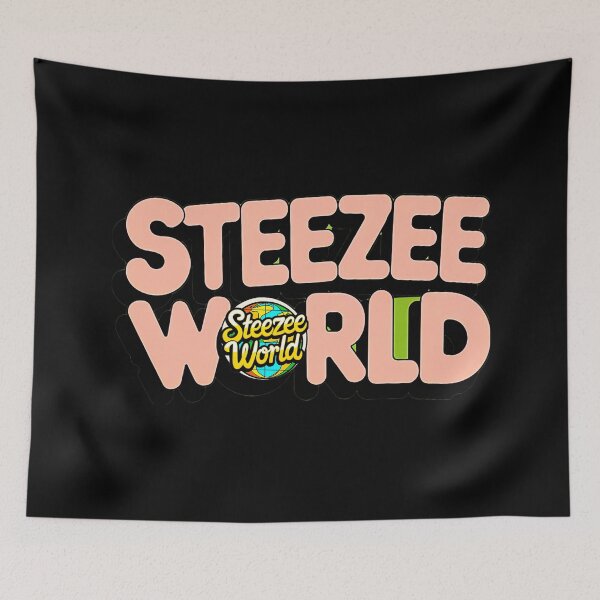 Item preview, Steezee World Text Art designed and sold by SteezeeStore.