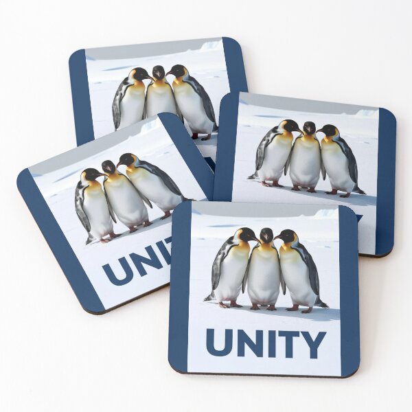 Item preview, Penguin Unity - Teamwork and Togetherness Design designed and sold by AIKNOCKTECK.