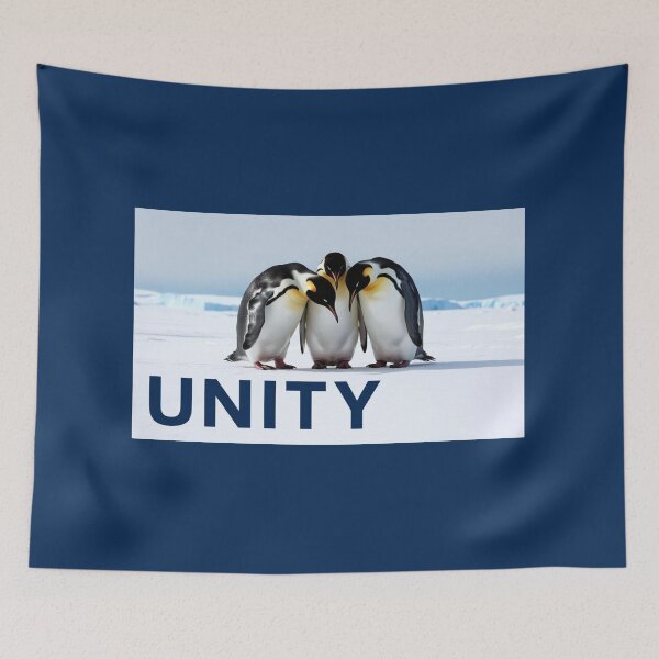 Item preview, Penguin Unity - Teamwork and Togetherness Design designed and sold by AIKNOCKTECK.