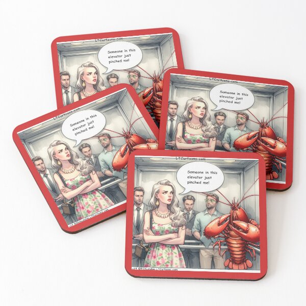 Item preview, Pretty Woman Pinched In The Elevator designed and sold by Rick London Gifts.
