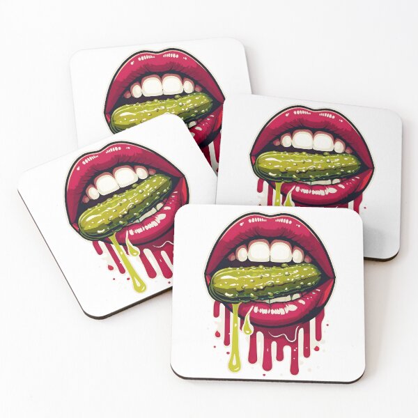 Item preview, Bite Me Pickle Design designed and sold by 2laughinglemons.