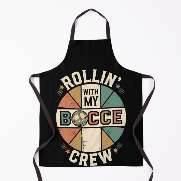 Item preview, Rollin' With My Bocce Crew Funny Retro Vintage Design  designed and sold by ArtFromBeyond.