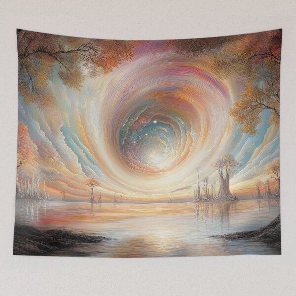 Item preview, Astral Echoes: The Whispering Portal in Autumn's Embrace designed and sold by bloorose.