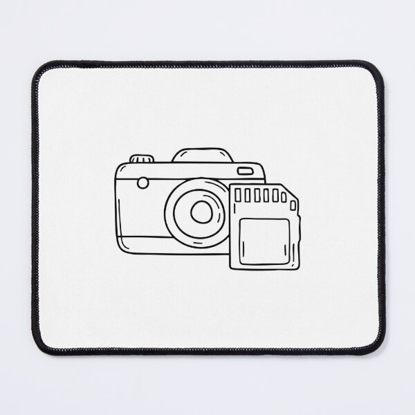 Item preview, Memory card lying next to a camera designed and sold by rasagamastore.