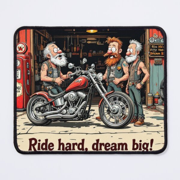 Item preview, Ride Hard, Dream Big – Biker Birthday Bash designed and sold by SteadyRolling.