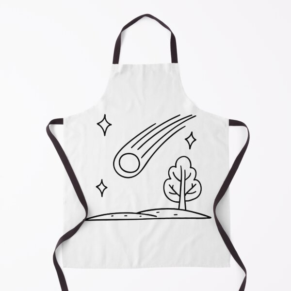 Item preview, Meteor falling in the night sky, viewed from a hilltop designed and sold by rasagamastore.