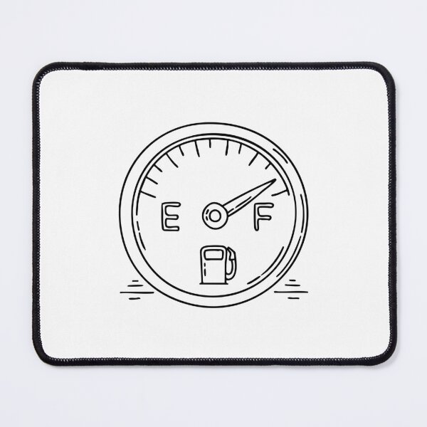 Item preview, Meter in a car dashboard indicating fuel consumption designed and sold by rasagamastore.