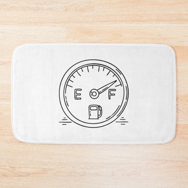 Item preview, Meter in a car dashboard indicating fuel consumption designed and sold by rasagamastore.