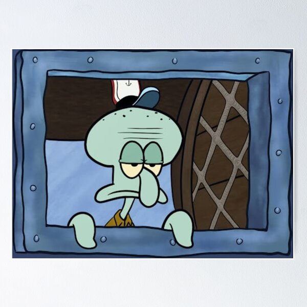 Item preview, Squidward Window designed and sold by SolarOdd.