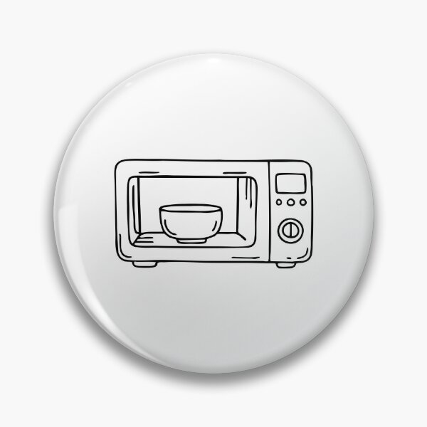 Item preview, Microwave with a bowl inside designed and sold by rasagamastore.