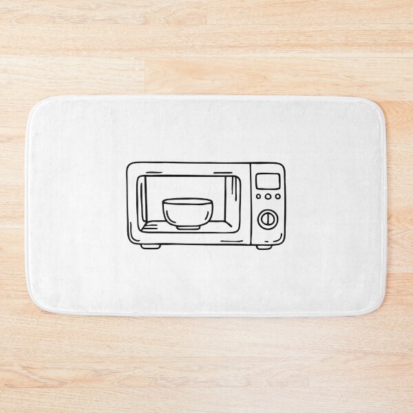 Item preview, Microwave with a bowl inside designed and sold by rasagamastore.