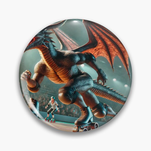 Item preview, Roller Derby Dragon designed and sold by Caseymax.