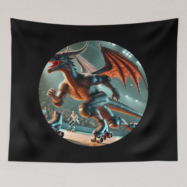 Item preview, Roller Derby Dragon designed and sold by Caseymax.