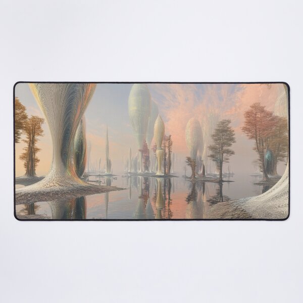 Item preview, Silent Sentinels: The Mirrored Forest of Whispering Forms designed and sold by bloorose.