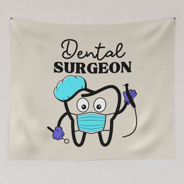 Item preview, Dental Surgeon, Dental Surgery, Oral Surgery, Dentist, Dentistry, Dentistry Student, Dental Student, Funny Tooth designed and sold by Anniko Art Studio.