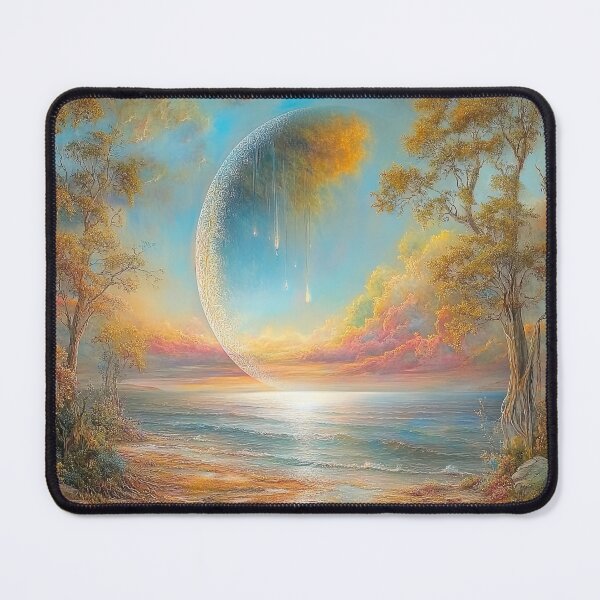Item preview, Celestial Tear: The Whispering Shore of Ethereal Descent designed and sold by bloorose.